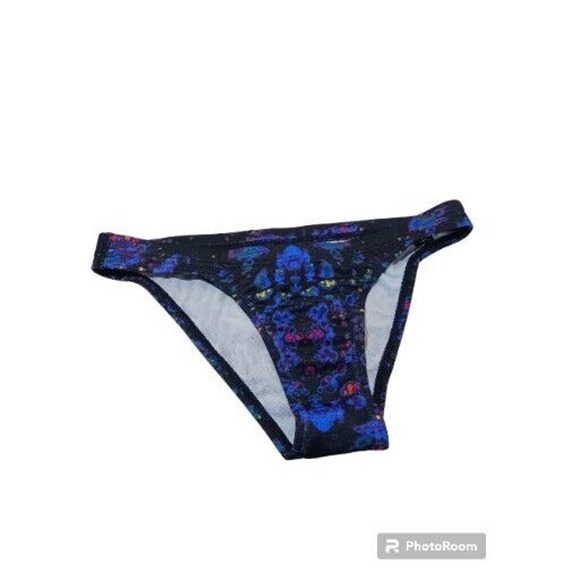 Women's Arena Training BIKINI BOTTOM Swimming Size 26 Tie Dye Purple Mango NEW - Picture 8 of 12